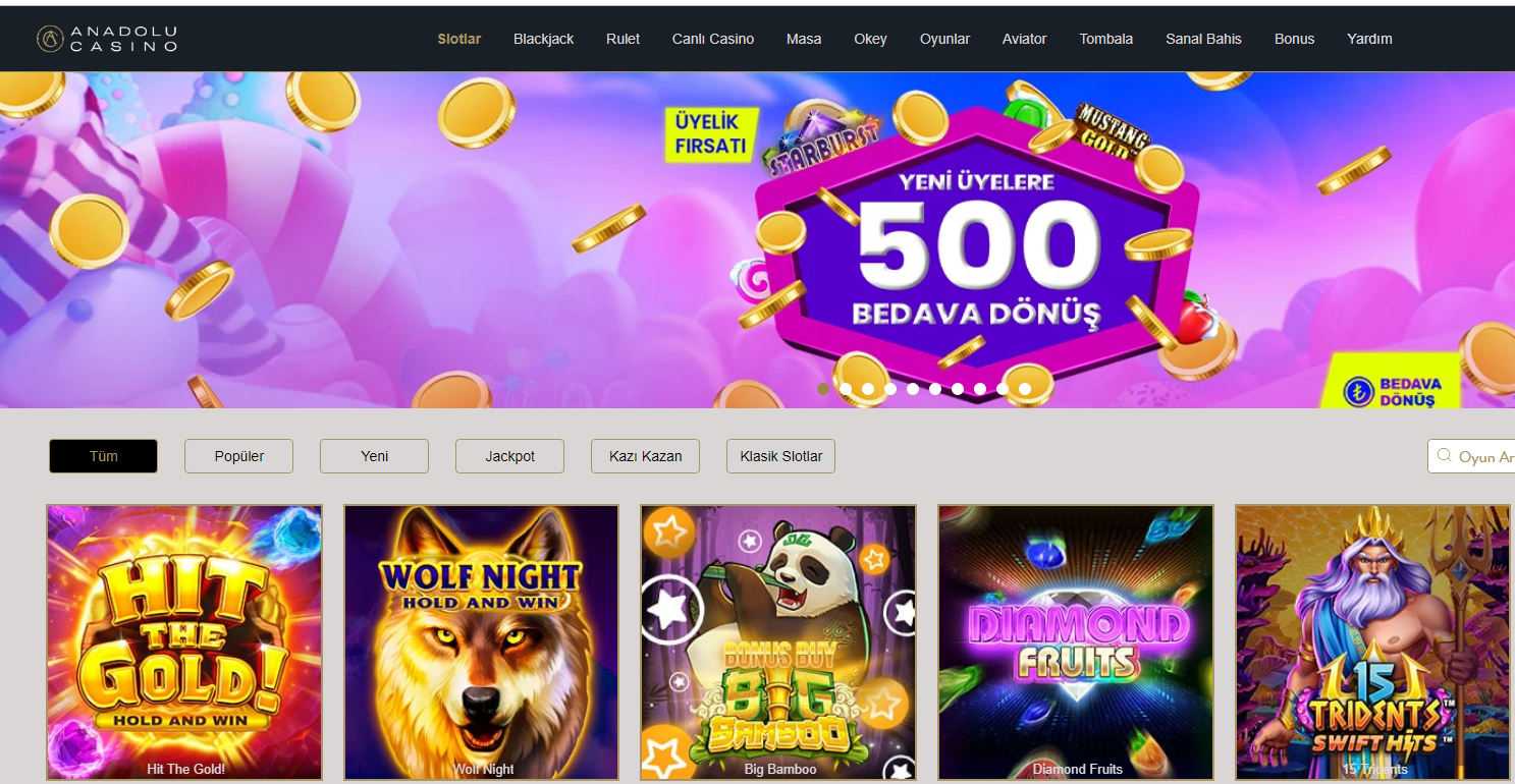 Anadolucasino Ana Sayfa