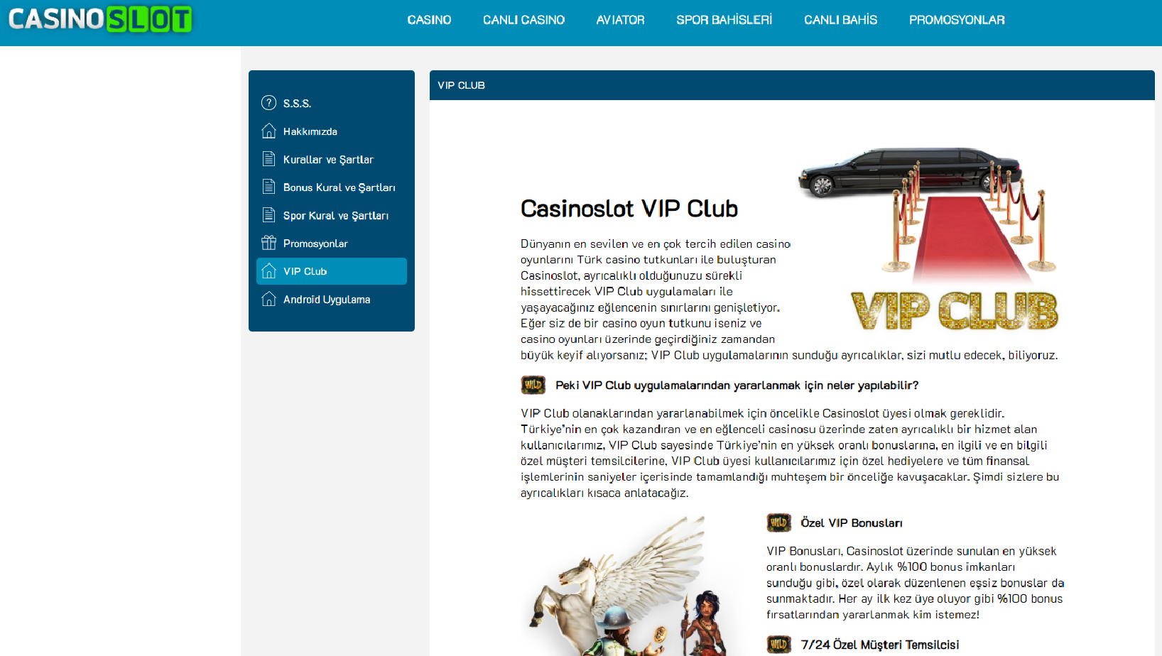 Casinoslot Vip ÜYelik