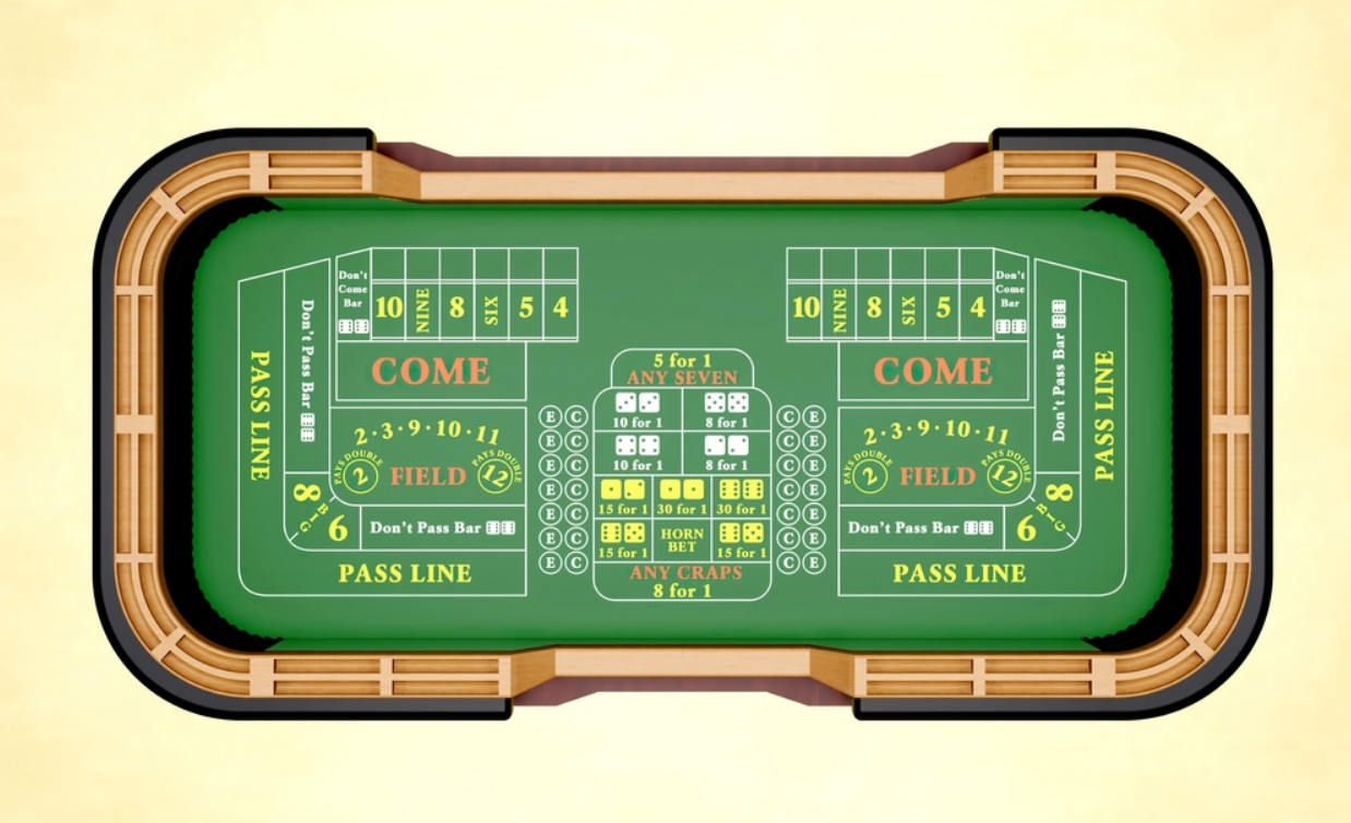 Craps Masası