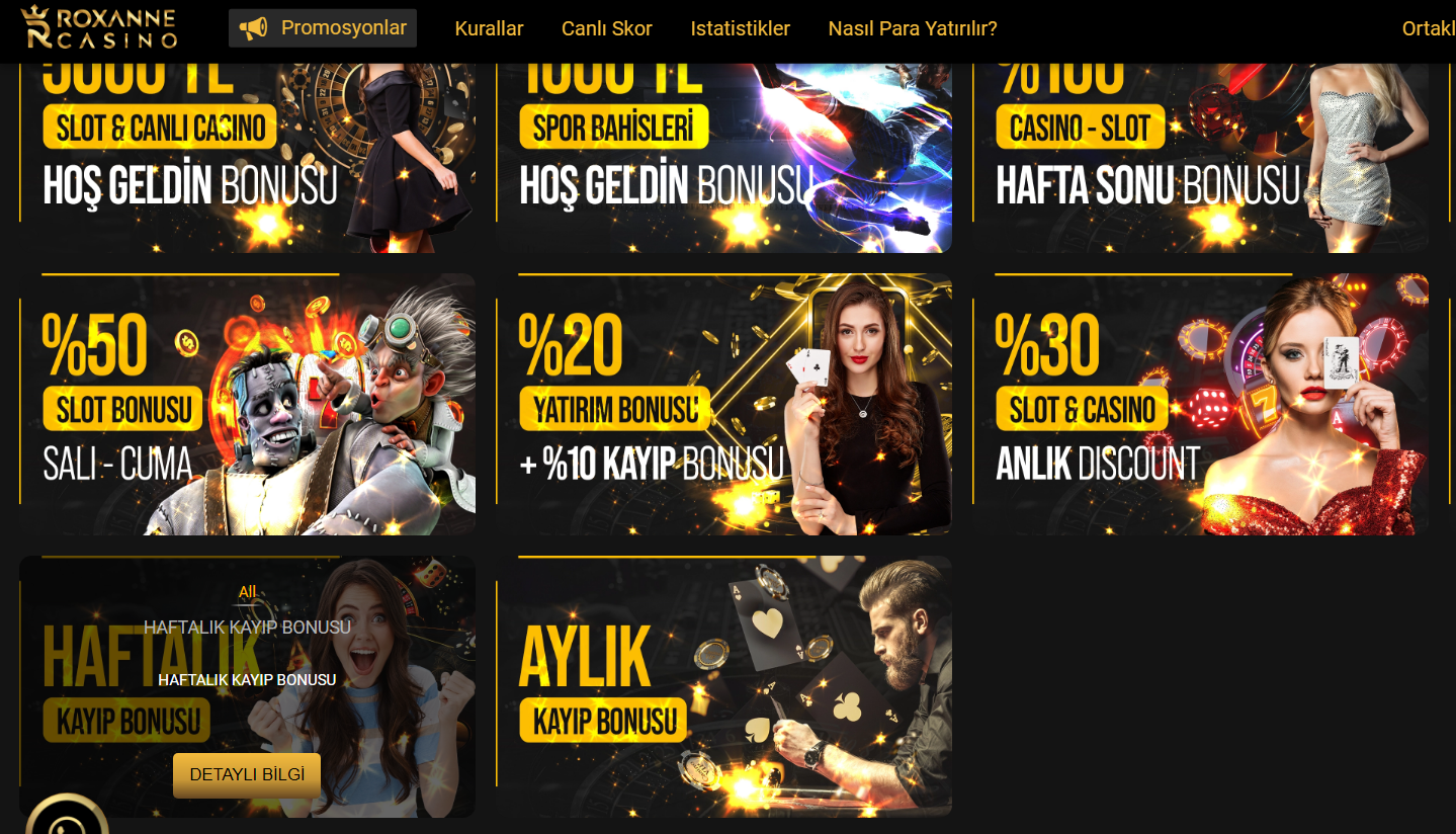 Roxanne Casino Bonus