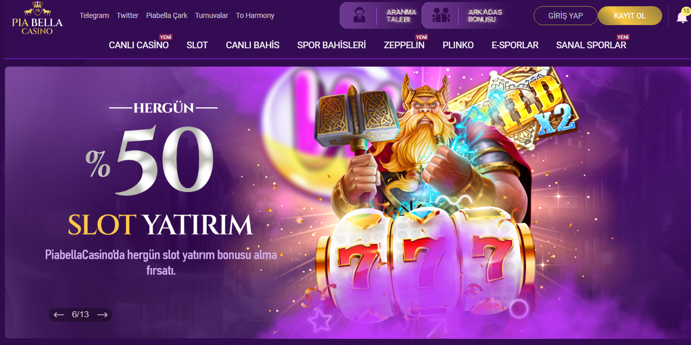 Piabella Casino giriş